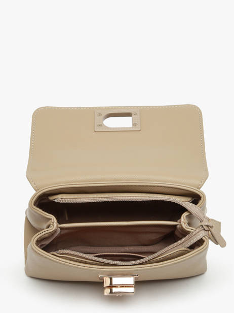 Cross Body Tas Saffiano David jones Bruin saffiano CM7211H ander zicht 3